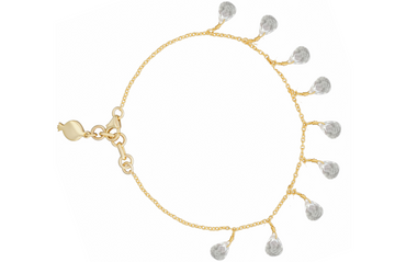 Emma Green Amethyst Briolette Bracelet