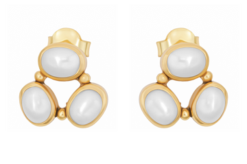 Anna Pearl Stud Earrings