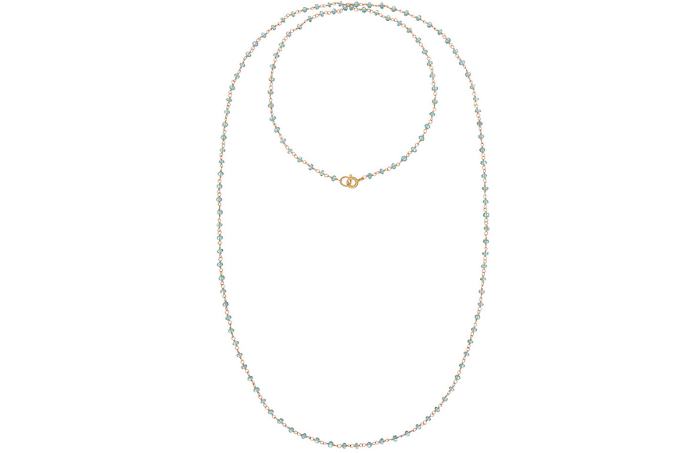 Apatite Bead Necklace