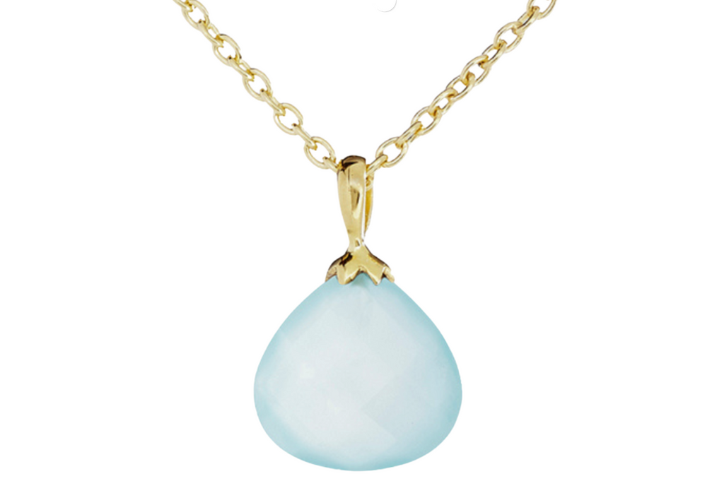 Hera Chalcedony Pendant Necklace