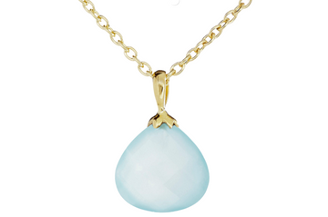 Hera Chalcedony Pendant Necklace