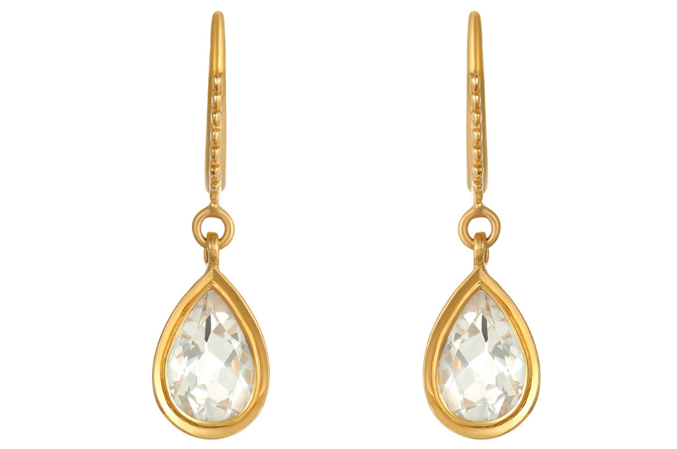 Udaipur Rock Crystal Earrings