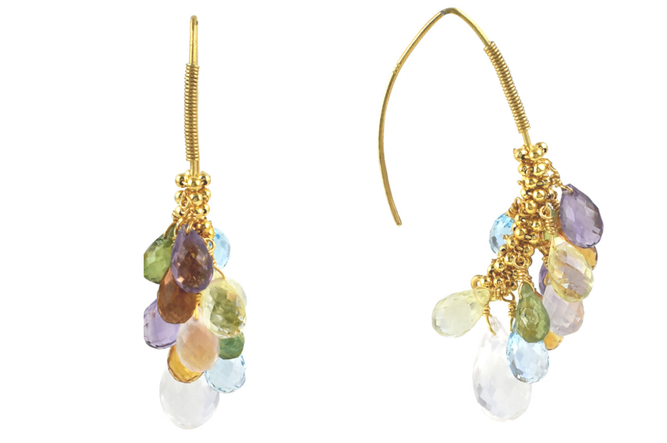 Elsa Pastel Gemstone Earrings