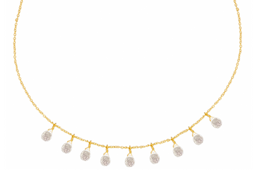 Emma Green Amethyst Briolette Necklace