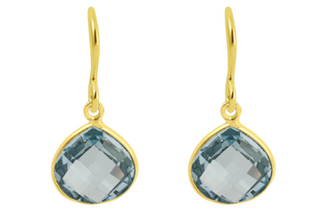 Grace Blue Topaz Earrings