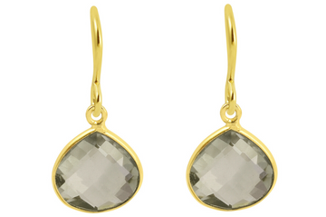 Grace Green Amethyst Earrings