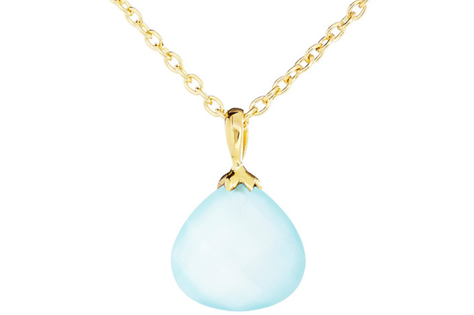 Hera Chalcedony Pendant Necklace