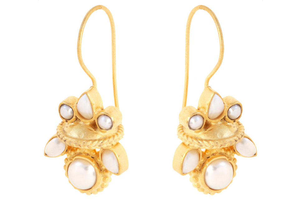 Jaipur Pearl Earrings