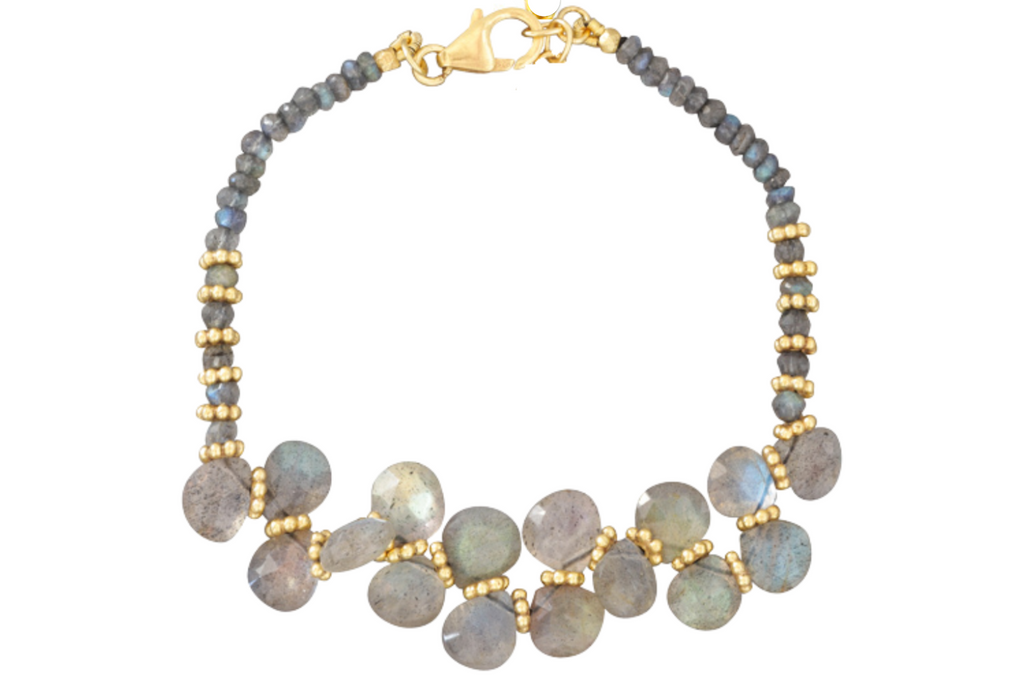 Diva Labradorite Bead Bracelet