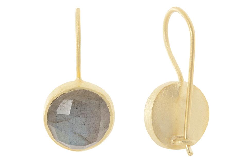 Cupcake Labradorite Earrings