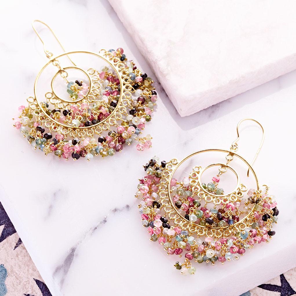 Sara Splendid Tourmaline Earrings