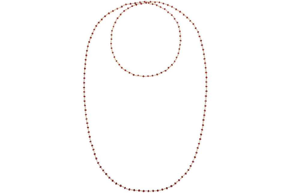 Spinel Bead Necklace