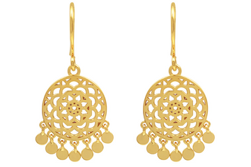 Talisman Gold Sprinkle Earrings