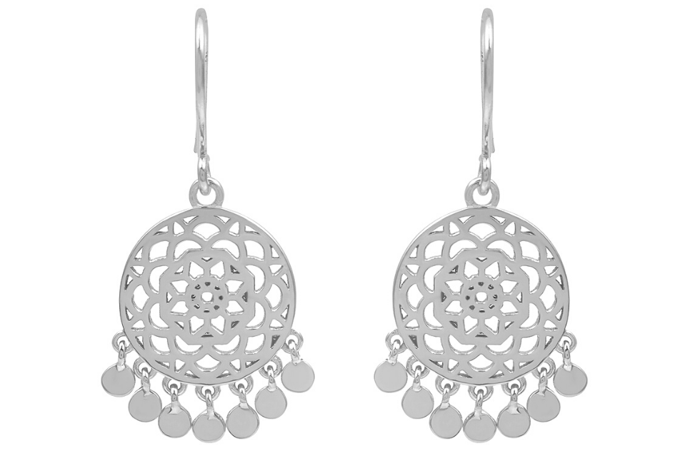 Talisman Silver Sprinkle Earrings