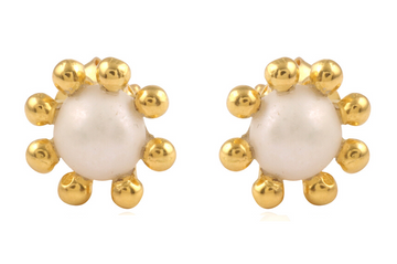 Cosima Pearl Stud Earrings