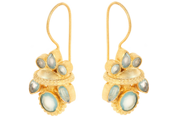 Jaipur Chalcedony Earrings