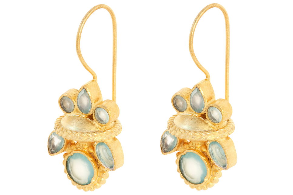 Jaipur Chalcedony Earrings