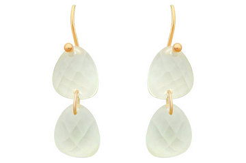 Kerala Lemon Quartz Gemstone Earrings