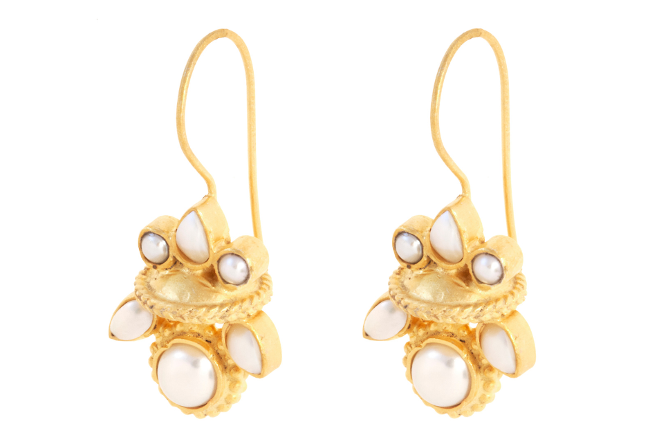 Jaipur Pearl Earrings
