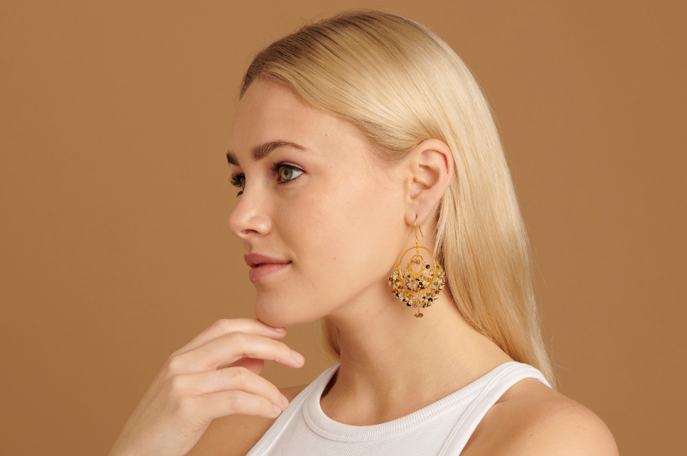 Sara Splendid Labradorite Earrings