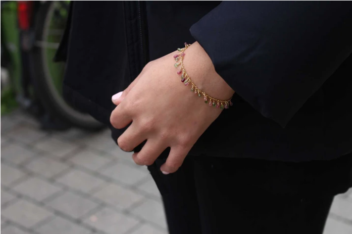Valentina Beaded Tourmaline Bracelet